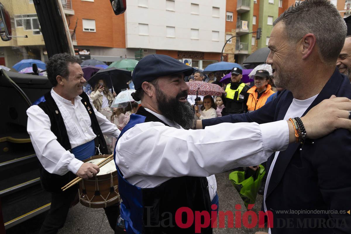 El Tío de la Pita desafía a la lluvia en Caravaca