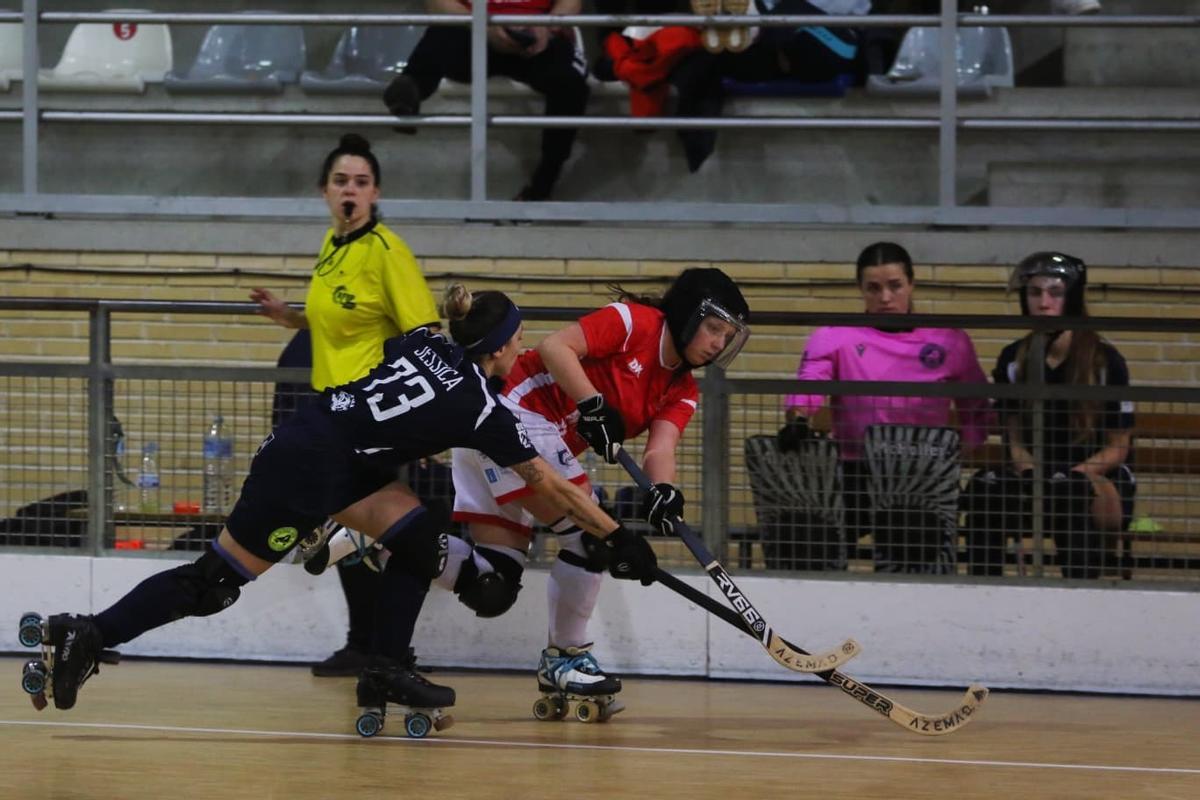 Partido del Traviesas femenino.
