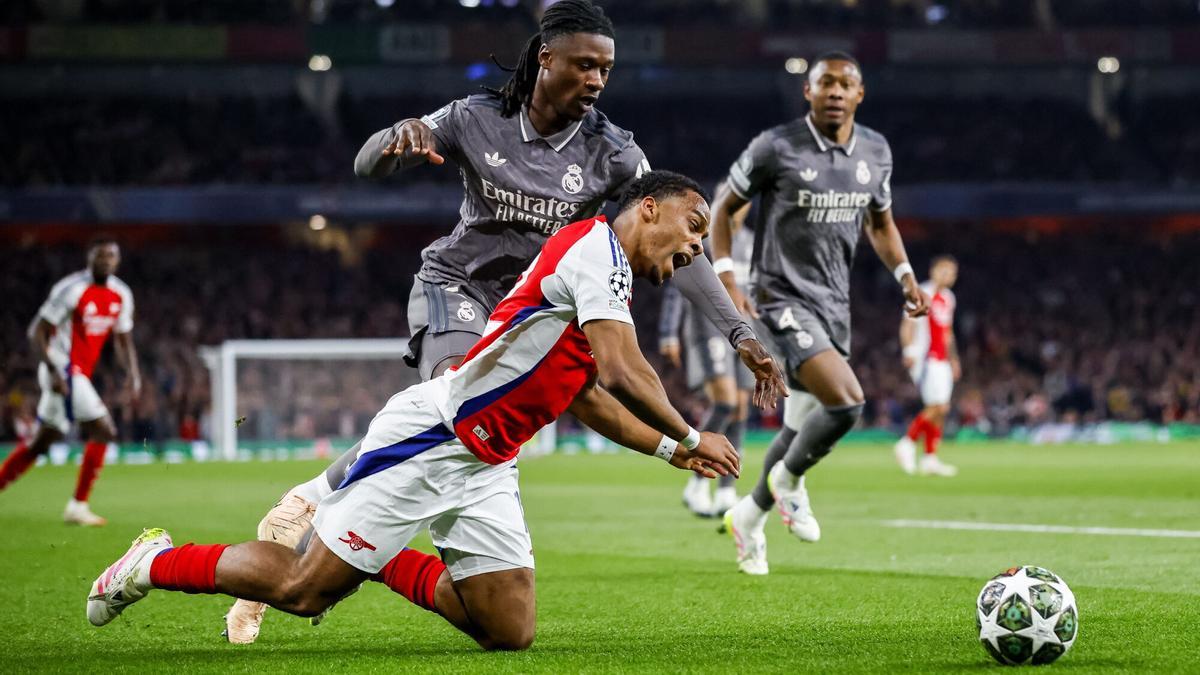Arsenal - Real Madrid | La expulsión de Camavinga