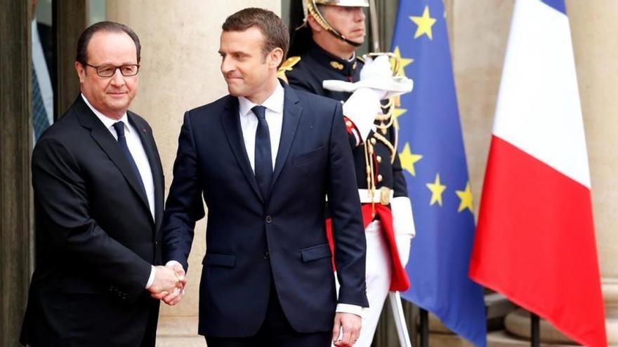 Hollande cede el testigo a Macron