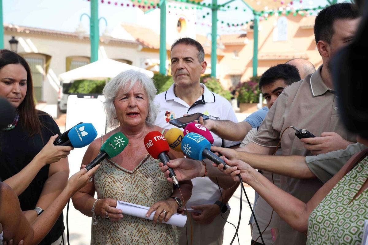Teresa Porras en la presentación de las novedades del Real Cortijo de Torres