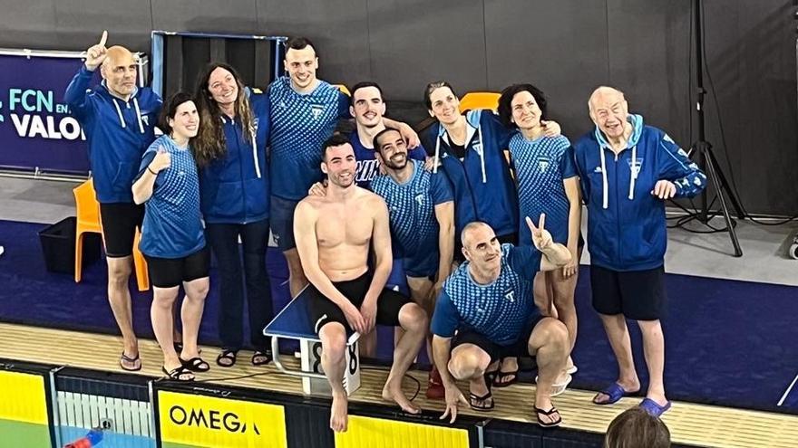 Pluja de rècords i records en el Campionat de Catalunya de Natació Màsters d&#039;Hivern