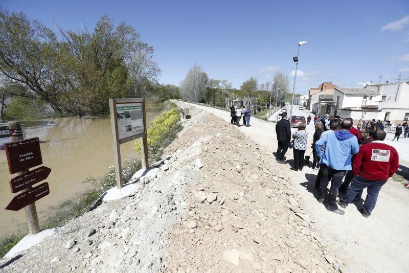 Consecuencias de la crecida del Ebro