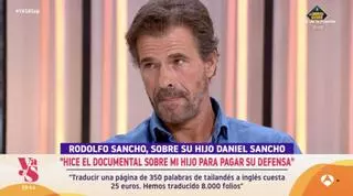 Rodolfo Sancho (51) rompe su silencio sobre el caso Daniel Sancho, con corte final a Sonsoles Ónega: "¿Cuál es la pregunta? Sonsoles, prefiero que hablemos de mí"