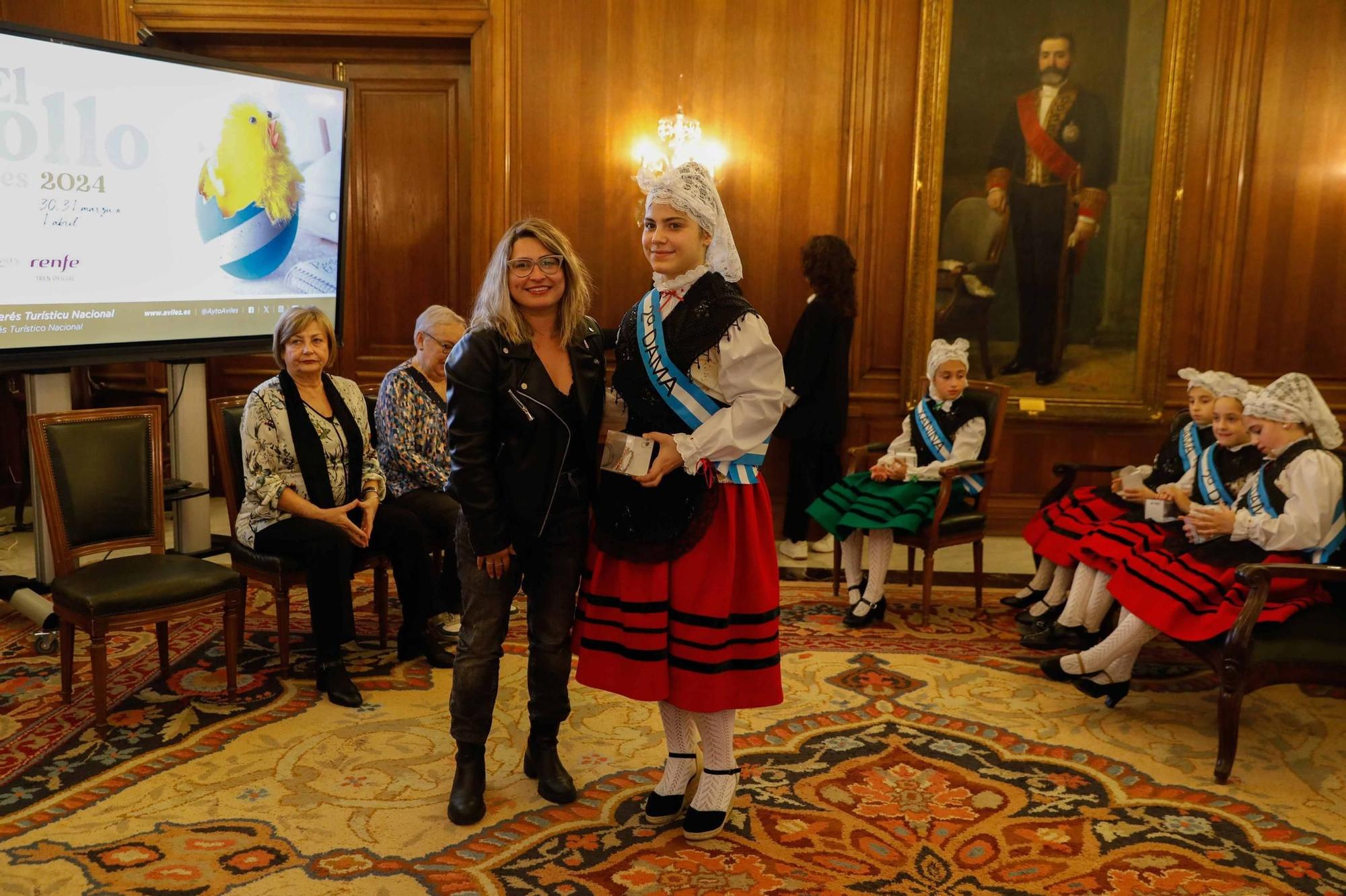 Las fiestas del Bollo ya tienen Xana y Xanina con sus damas de honor