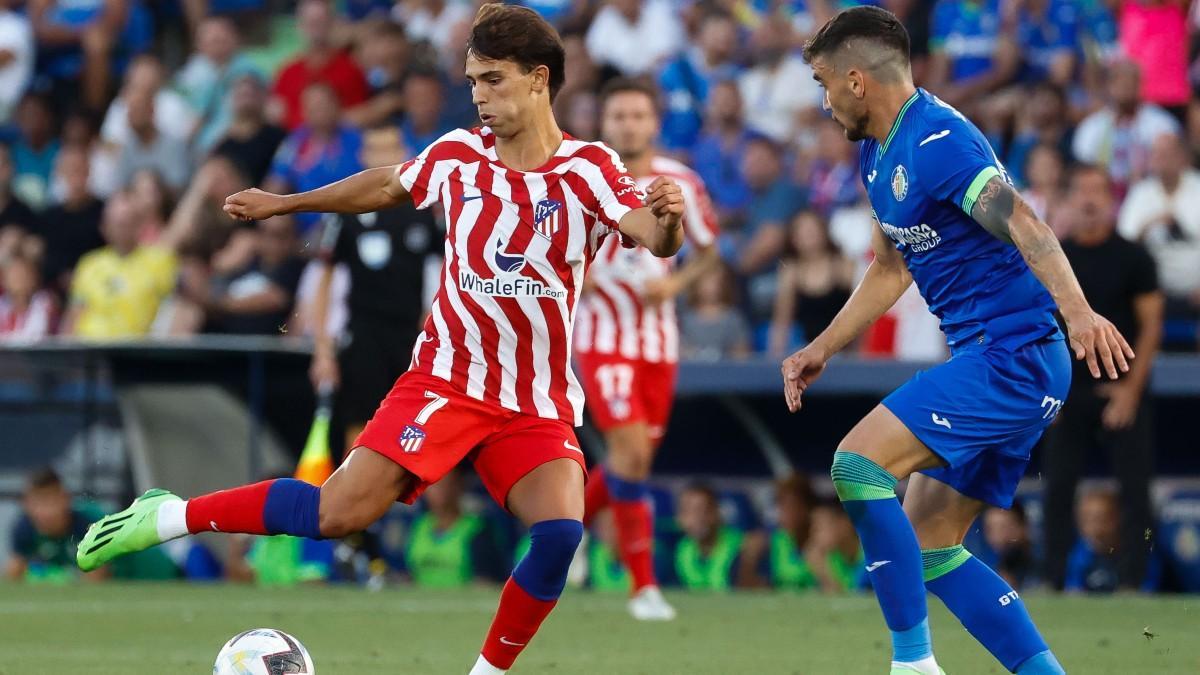 Joao Félix, en una acción ante el Getafe