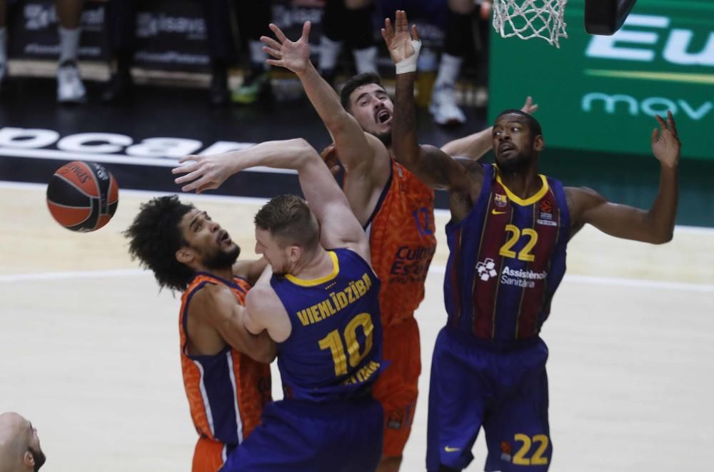 Partido de Euroleague Valencia Basket - FC Barcelona