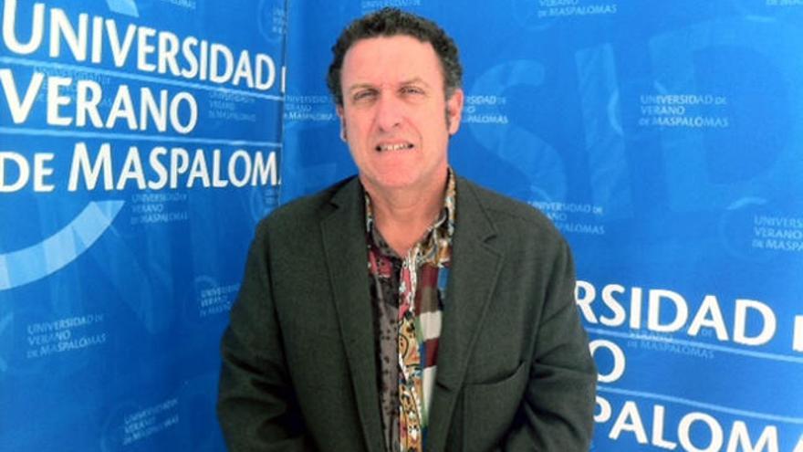 Manuel González en la Universidad de Verano de Maspalomas.