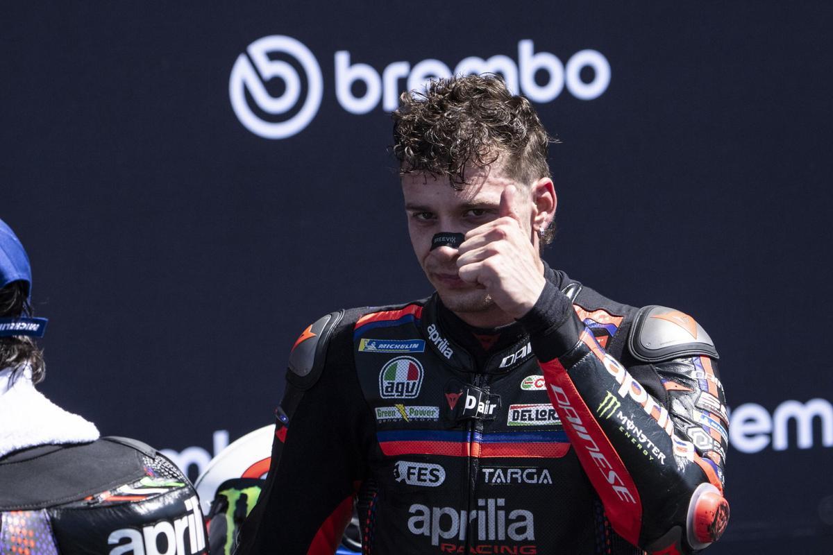 La carrera en el circuito de Mugello de MotoGP.