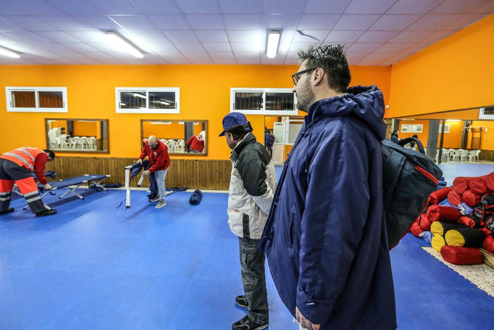 Albergue de sin techo habilitado por Torrevieja