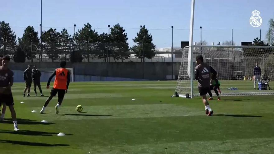 El Real Madrid sigue con su plan de trabajo durante el parón por las selecciones