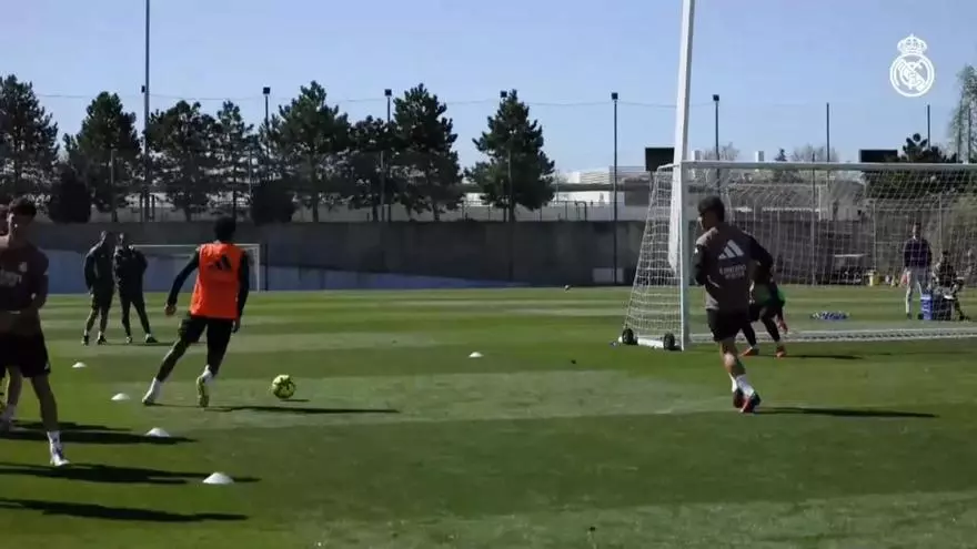 El Real Madrid sigue con su plan de trabajo durante el parón por las selecciones