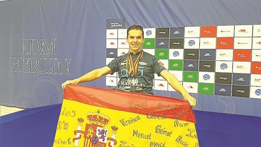 Oro y bronce para Paco Salinas en las series mundiales de Berlín