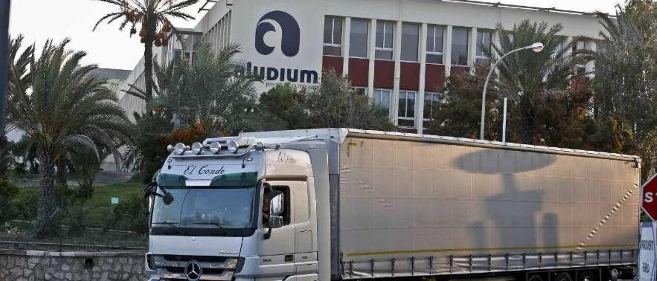 Instalaciones de Aludium, en Alicante.