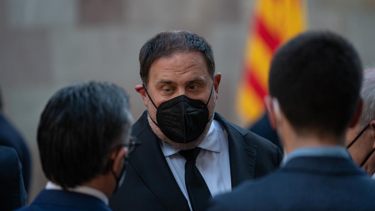 El presidente de ERC, Oriol Junqueras.