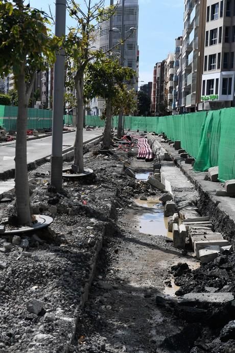 30-03-20  LAS PALMAS DE GRAN CANARIA. CIUDAD. LAS PALMAS DE GRAN CANARIA. Obras de la construcción paradas por la nueva ordenanza del Gobierno para parar el Covid-19.  Fotos: Juan Castro.