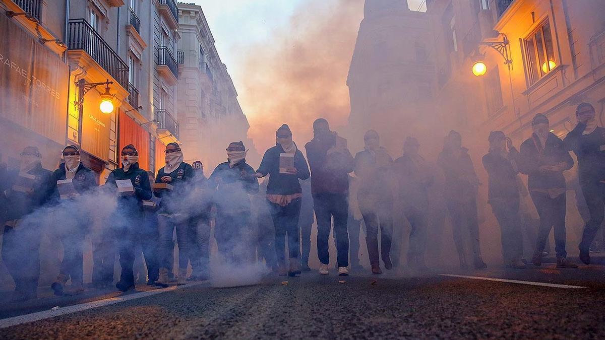 Archivo - Fallas, petardos, despertà