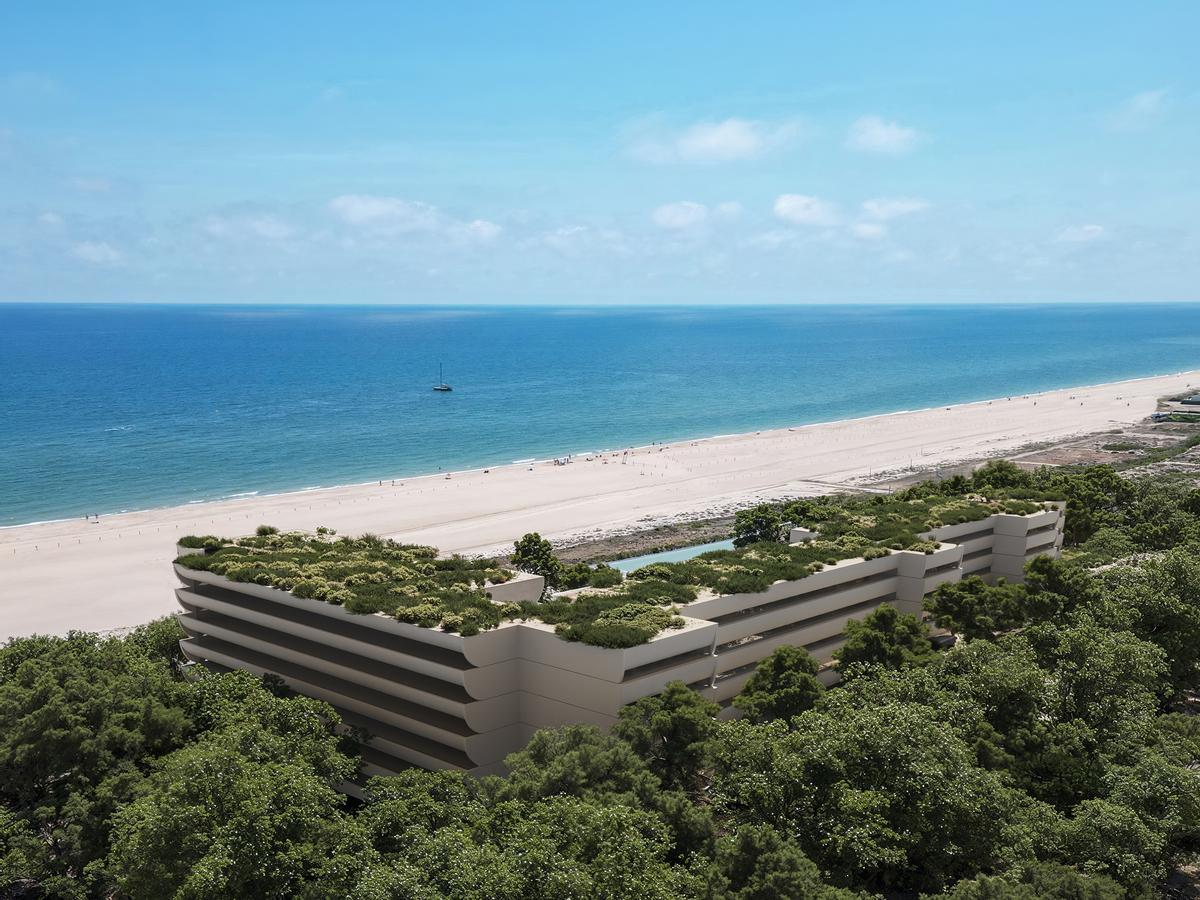 Figuración del proyecto de Lukeson Managment para el hotel Sidi Saler