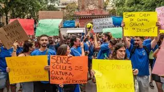 Gràcia abre sus fiestas con un pregón deslucido y se queda sin actos tradicionales