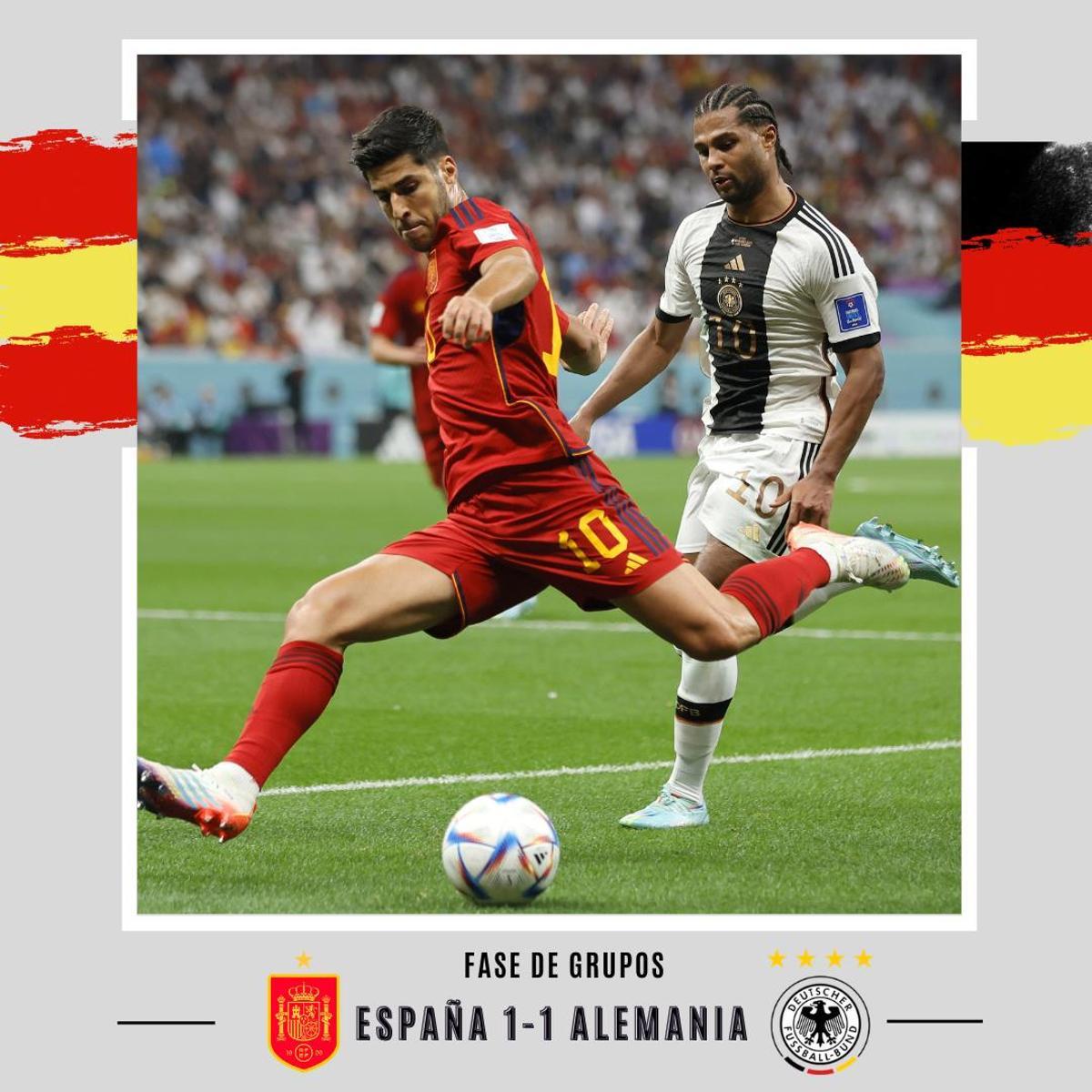 El empate ante Alemania dejaba buenas sensaciones para encarar el último partido de la fase de grupos