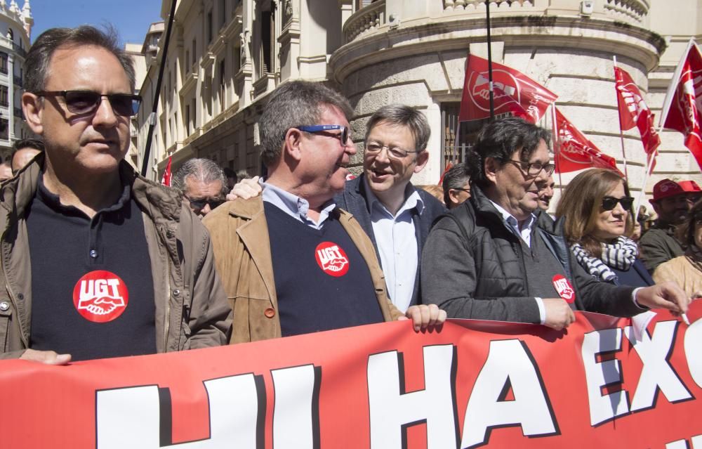 Manifestación del Día del Trabajo en València