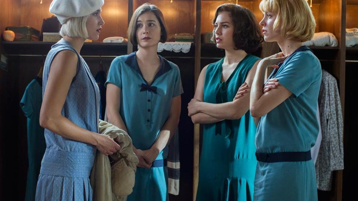 'Las chicas del cable', en la segunda temporada de la serie de Netflix