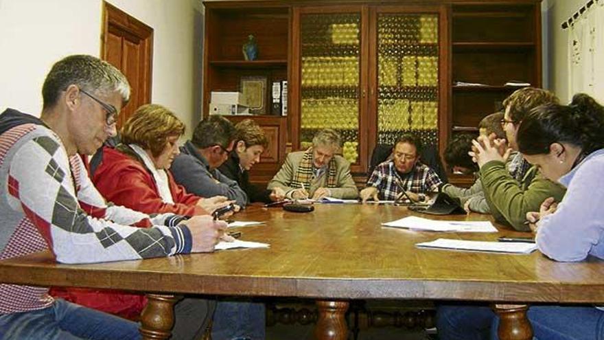 Reparto de las áreas municipales en Maria de la Salut