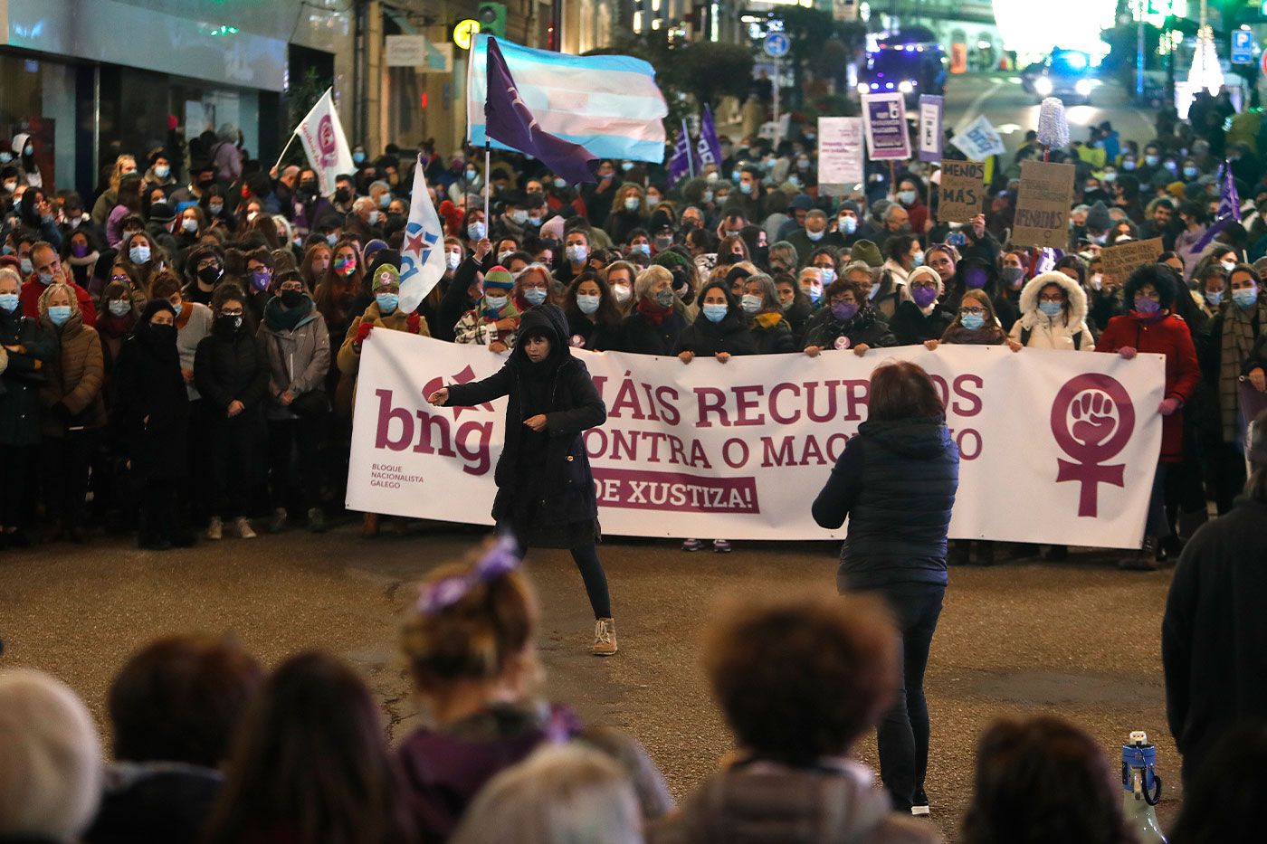 Libres, iguales y seguras: Vigo sale a la calle para gritar por todas las mujeres