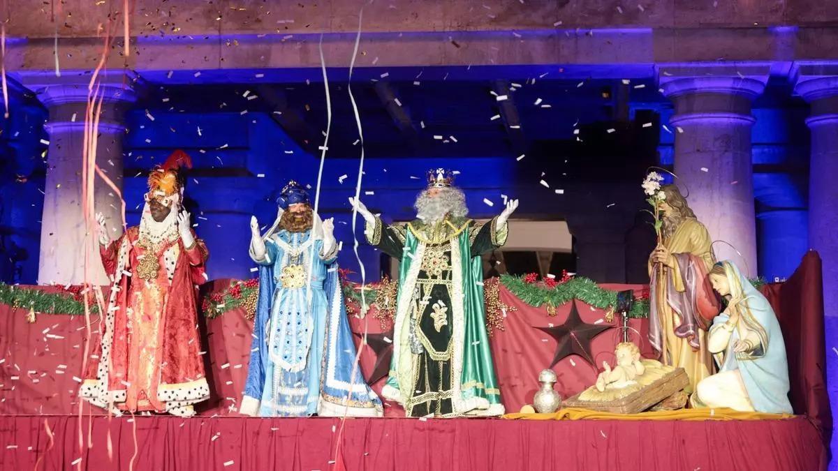 Los Reyes Magos en la cabalgata de este año