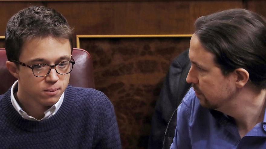 Nueva bronca entre Iglesias y Errejón.