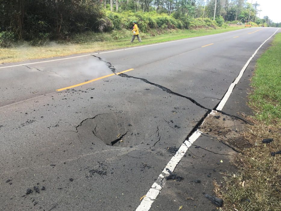 Erupció del volcà Kilauea a Hawaii