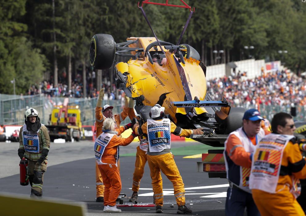El GP de Bélgica de Fórmula 1, en imágenes