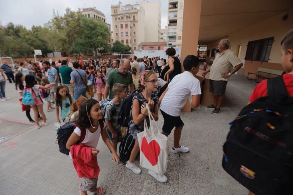 Vuelta al cole en el CEIP Aina Moll