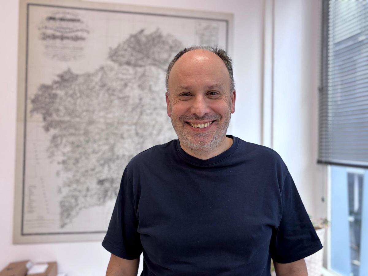 Leo González, responsable de proyectos de la empresa Trivium, que se encargará del Plan Director de las Torres de Cillobre.