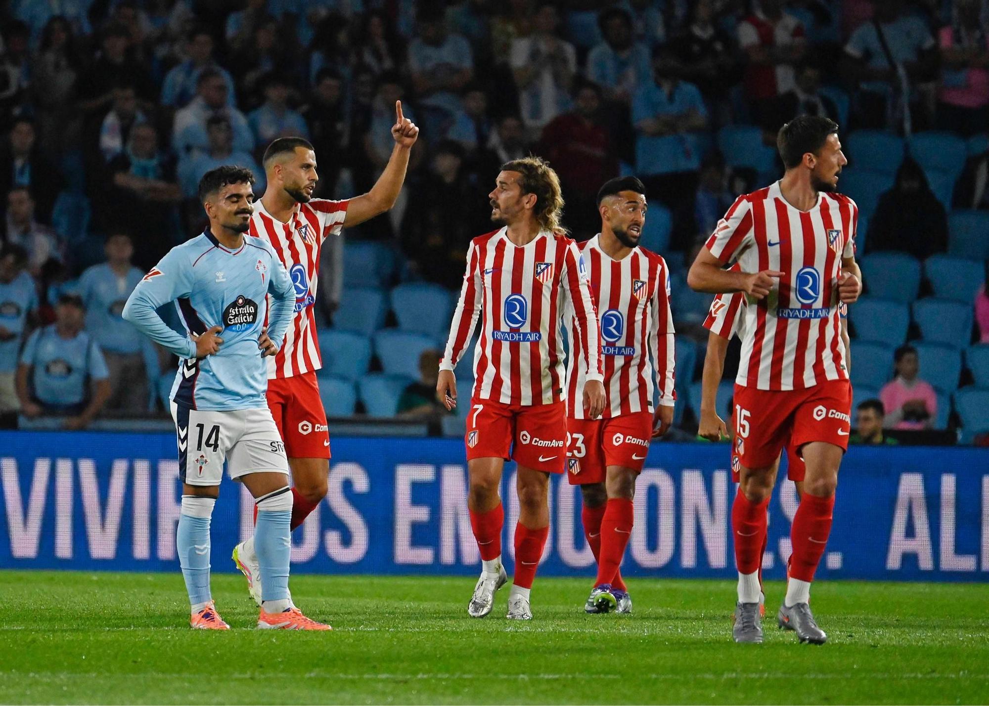 Celta - Atlético de Madrid | Las mejores fotos del partido