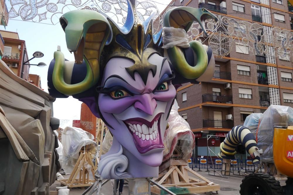 Las fallas ya están en la calle