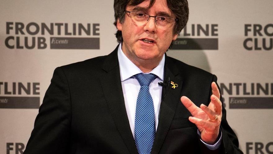 El expresidente catalán Carles Puigdemont.