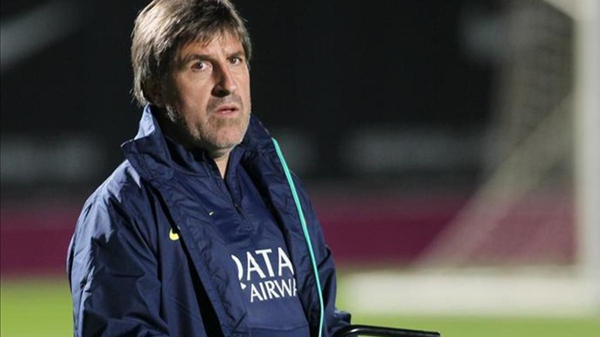 Jordi Roura, ascendido a director del fútbol base del FC Barcelona