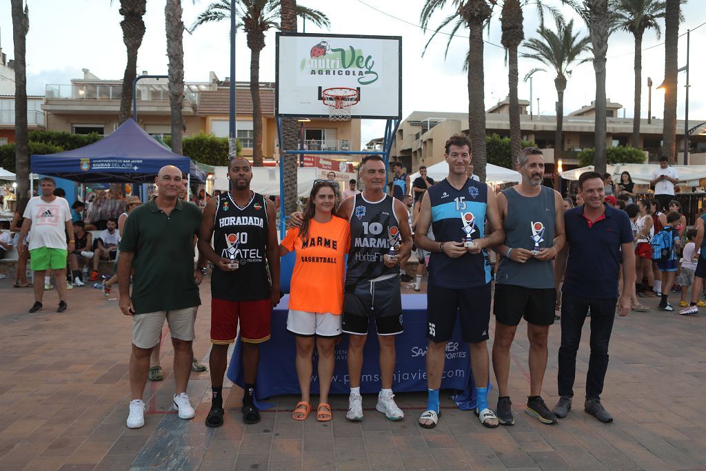 Finales y entrga de premios del del 3x3 de baloncesto de la Ribera