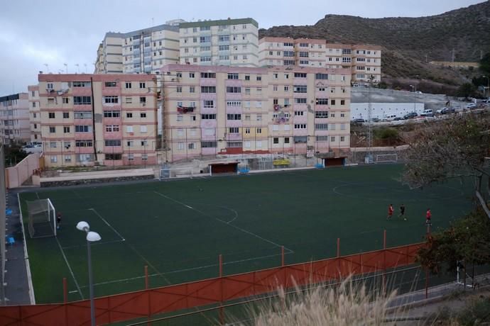 Las Palmas de Gran Canaria. Coronavirus. Campos de futbol vacios  | 12/03/2020 | Fotógrafo: José Carlos Guerra