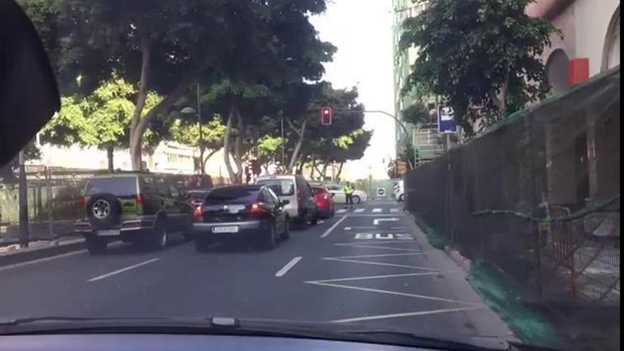 Obras en la Avenida José Mesa y López