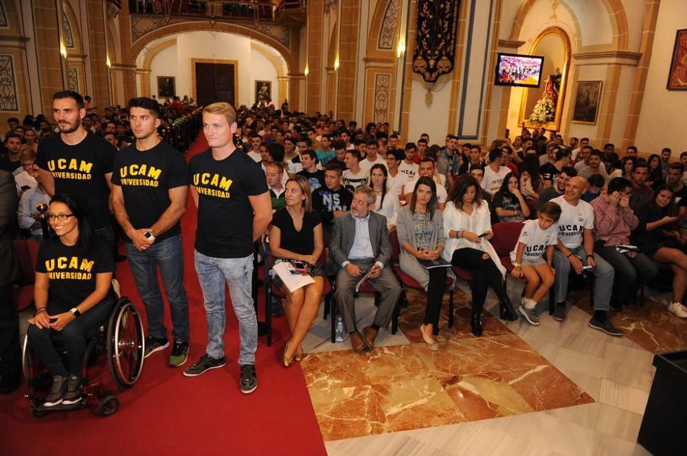 La UCAM vuelve a reunir a sus olímpicos