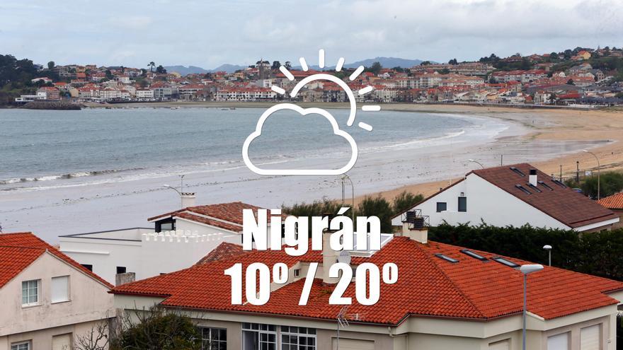 El tiempo en Nigrán: previsión meteorológica para hoy, martes 27 de mayo