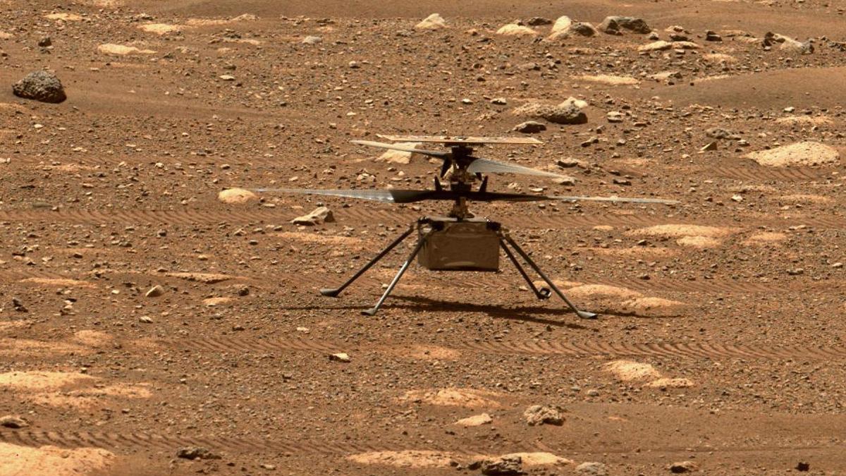 Tot preparat per al primer vol de l’helicòpter de la NASA sobre Mart