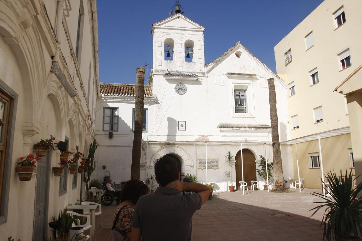 Fachada de la iglesia Nuestra Señora de los Ángeles.