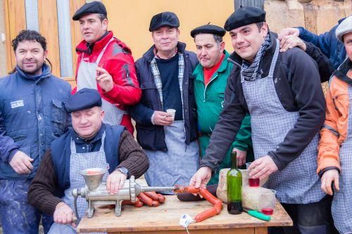 Matanza del cerdo en Tábara