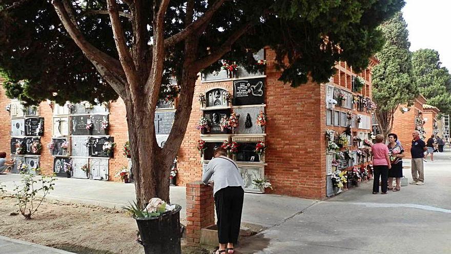 Sueca impone cita previa para llevar flores al cementerio en Tots Sants