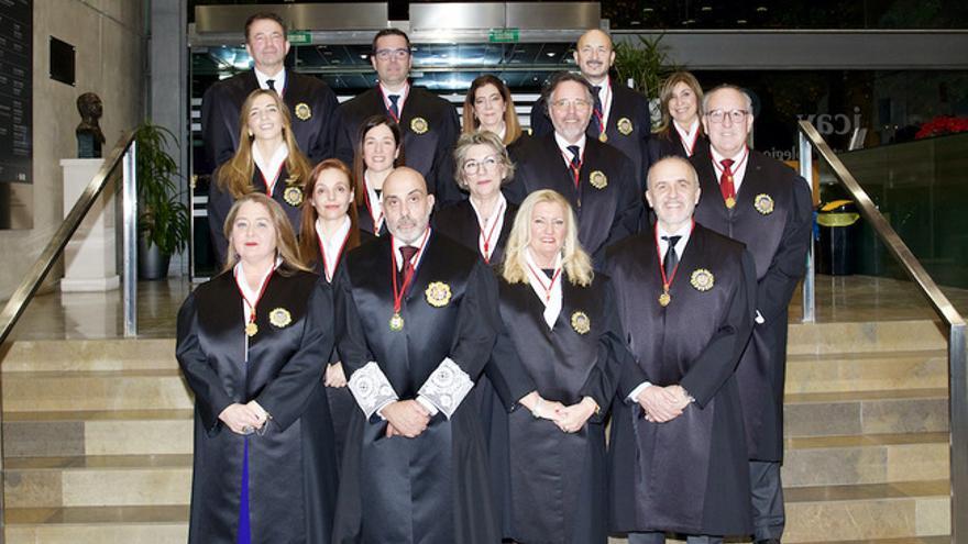 La nueva directiva del Colegio de Abogados de Valencia toma posesión de su cargo con Raquel Marco a la cabeza