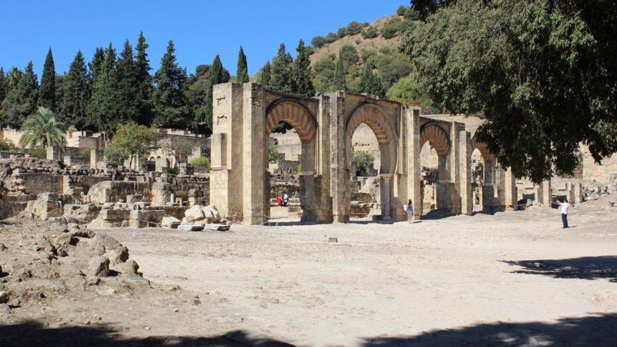 Uno de los espacios del yacimiento de Medina Azahara.