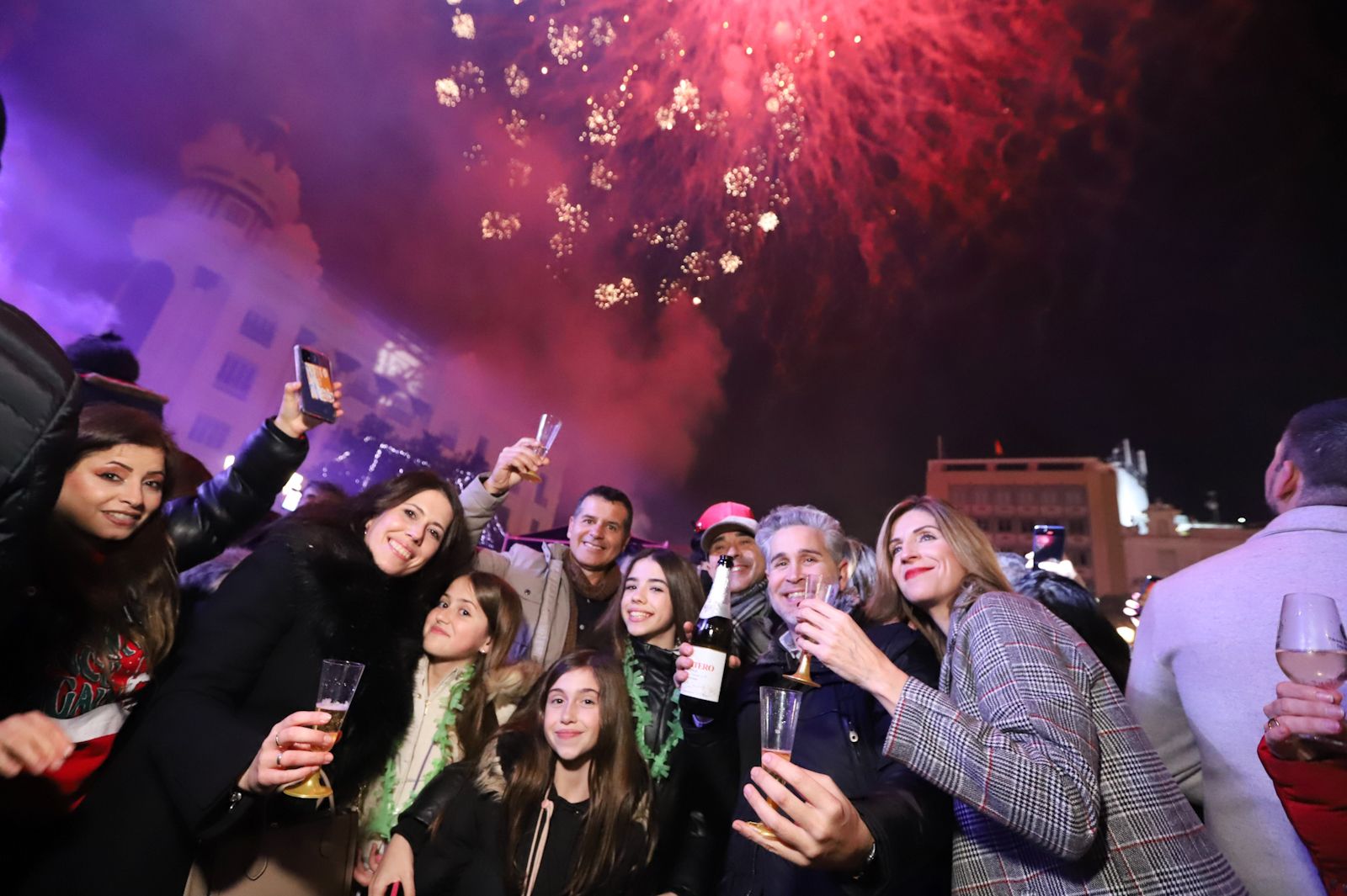 Córdoba recibe el 2024 con una gran fiesta en las Tendillas